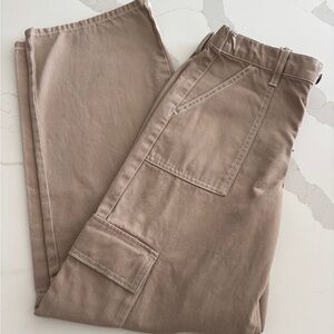 Womens Tan Cargo Pants
